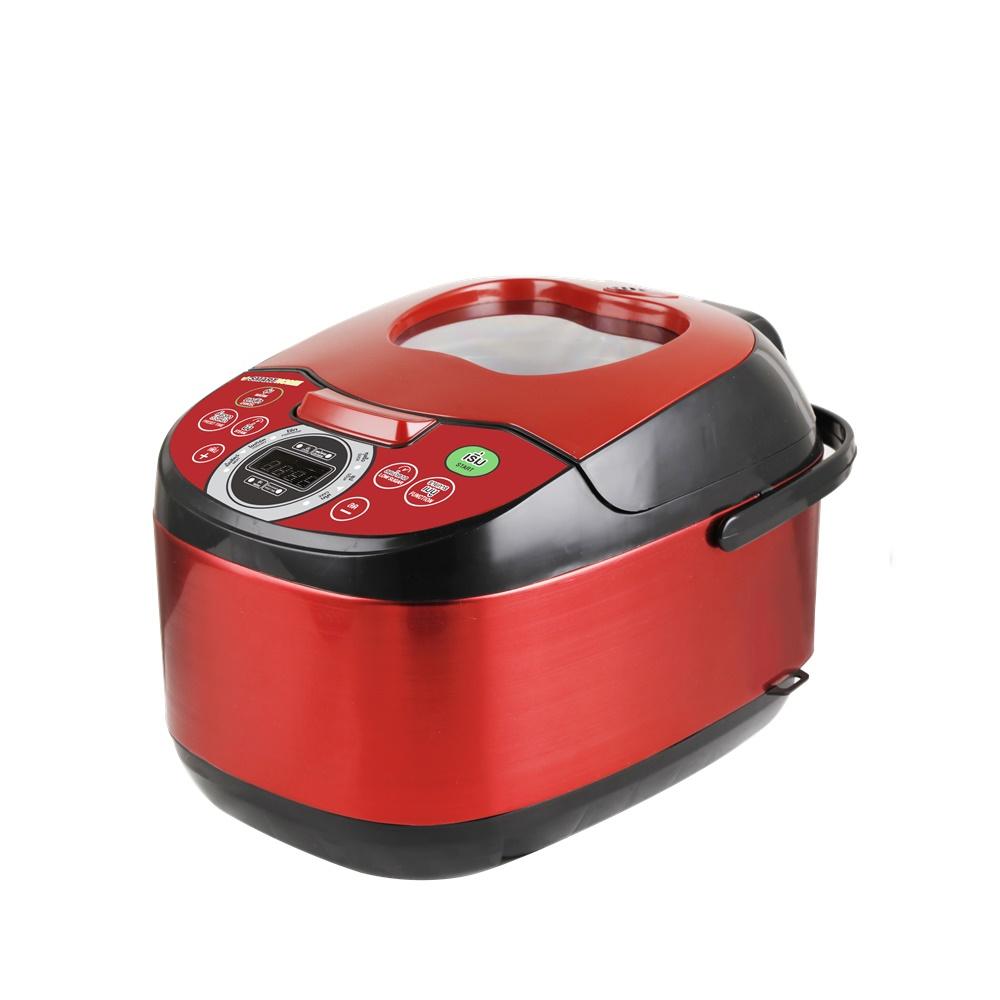 Smart Home SMRCD906S Red Low Sugar Rice Cooker (SUNROOF)